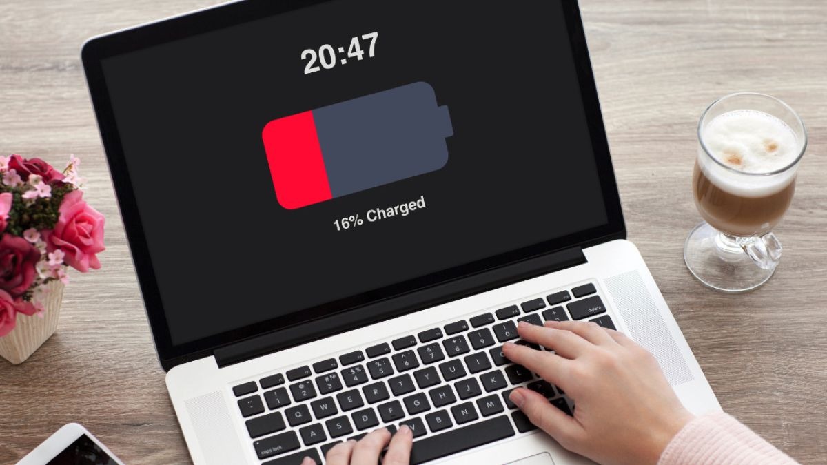 Phần trăm pin laptop lúc tăng lúc giảm thất thường
