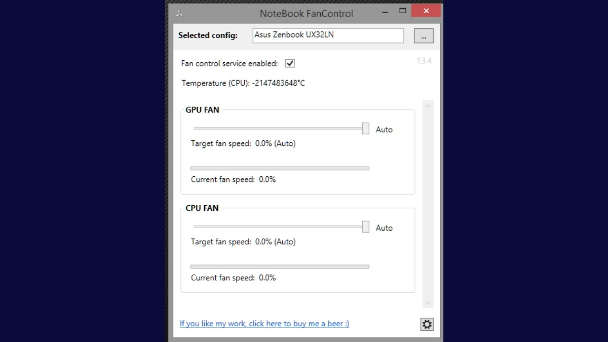 NoteBook FanControl