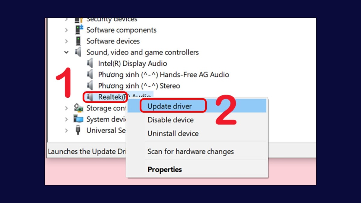 Update driver