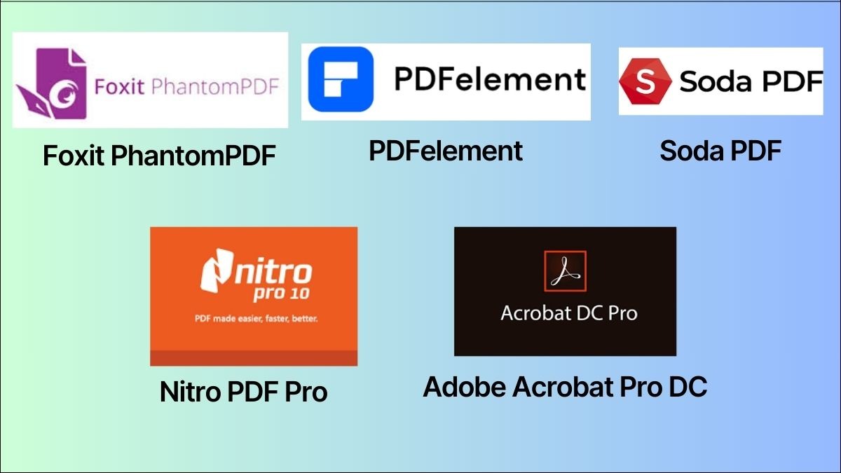 Các phần mềm đọc file PDF trả phí