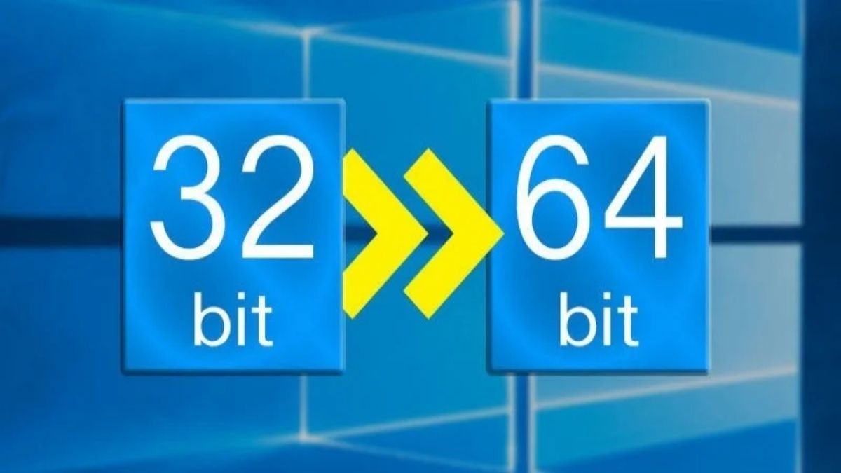Nếu CPU chỉ hỗ trợ 32-bit, bạn không thể chạy hệ điều hành 64-bit