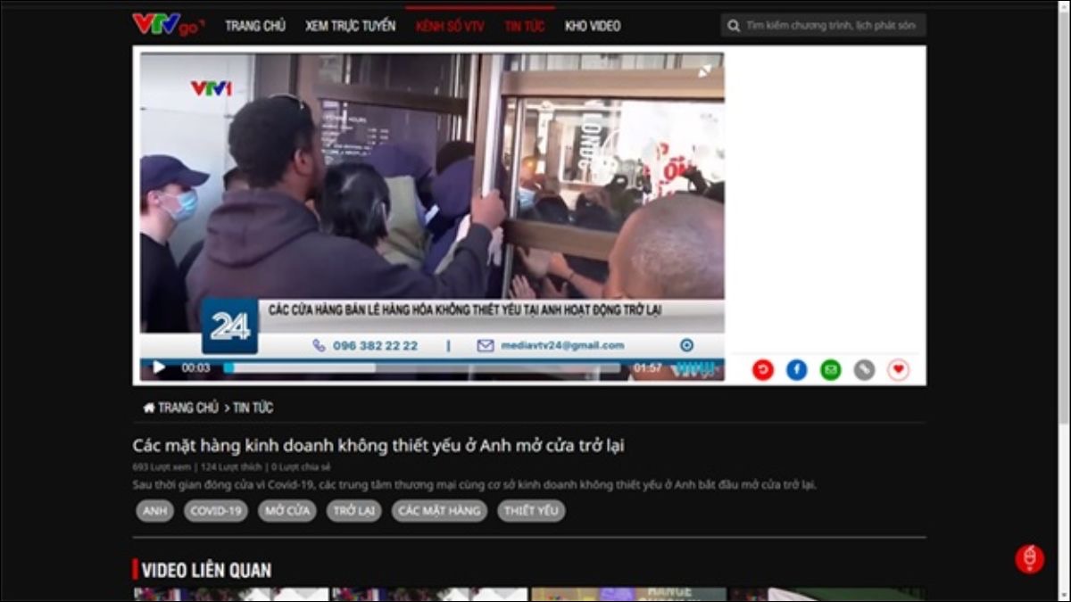 VTV Go là ứng dụng xem truyền hình trực tuyến của Đài Truyền hình Việt Nam (VTV).