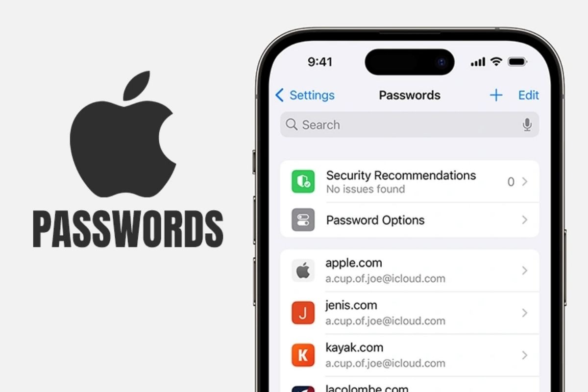 Trình quản lý mật khẩu Passwords