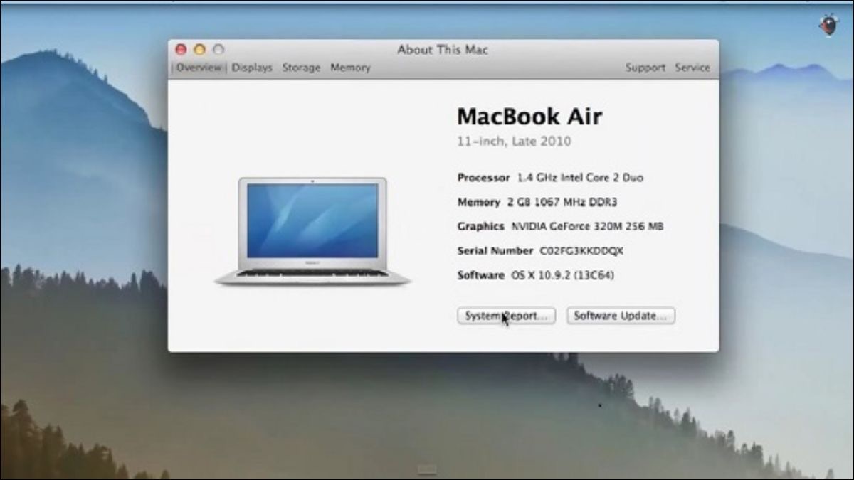 Mở menu Apple ở góc trên bên trái màn hình, chọn