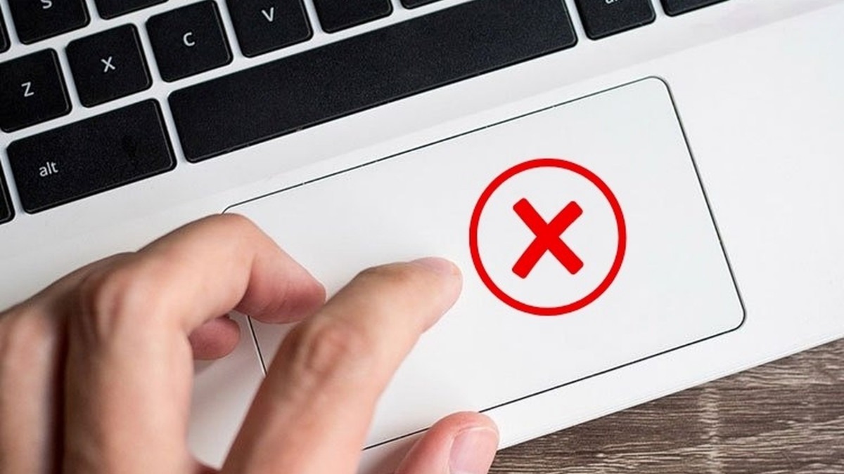 Người dùng vô tình tắt chuột cảm ứng