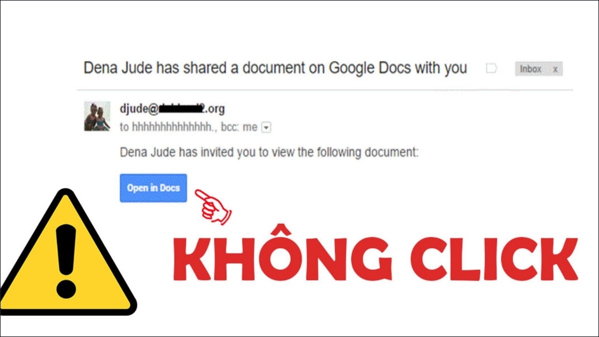Hạn chế mở email, tin nhắn lạ, không rõ nguồn gốc