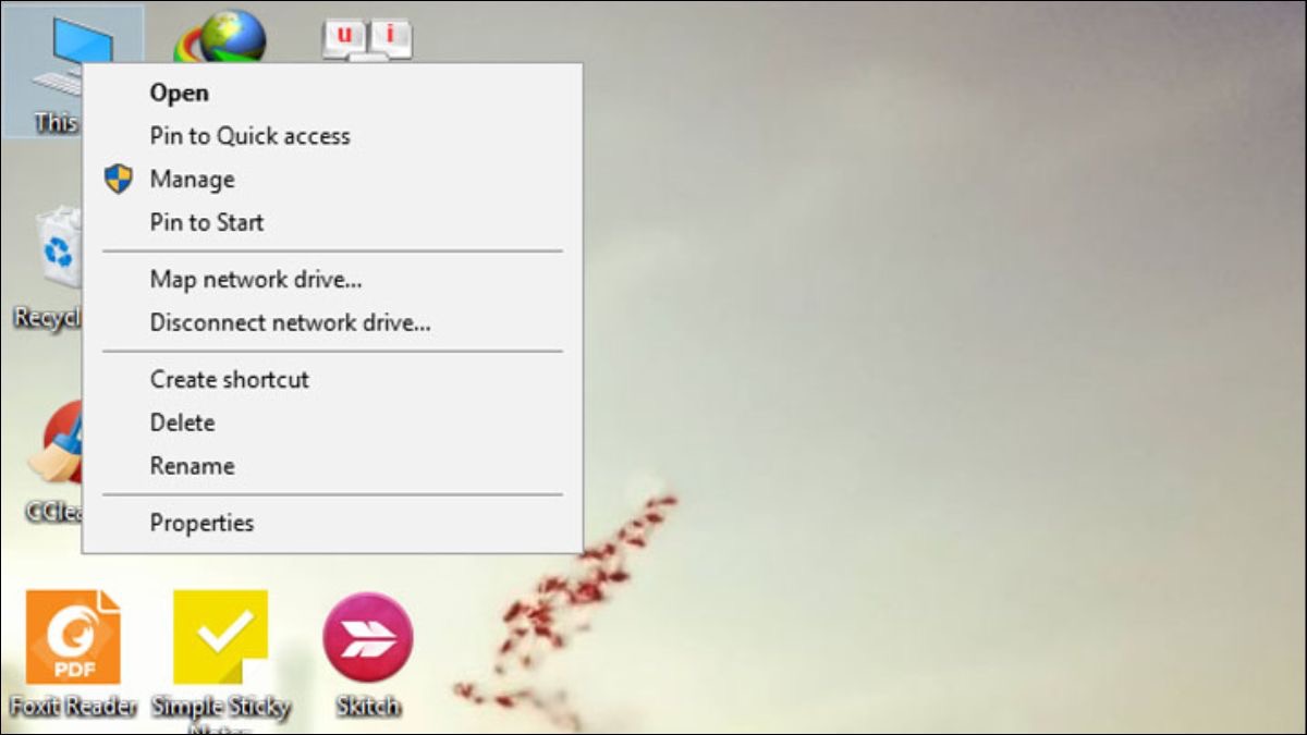 Nhấn chuột phải vào This PC.
