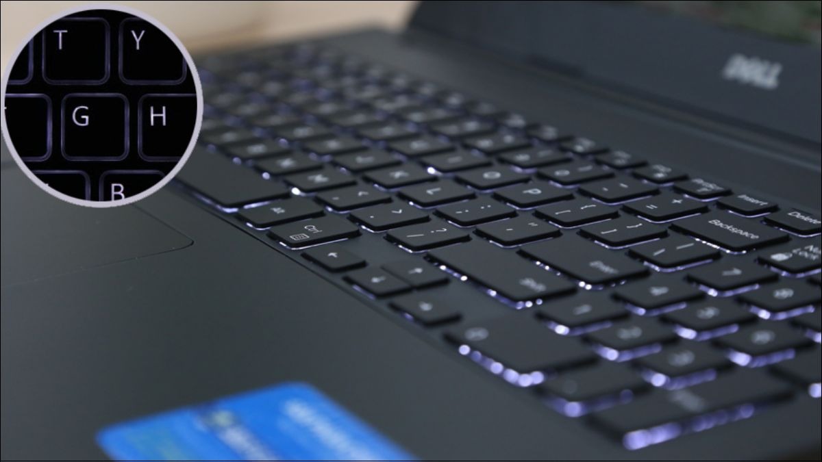 Đèn bàn phím ở laptop Dell Inspiron 15