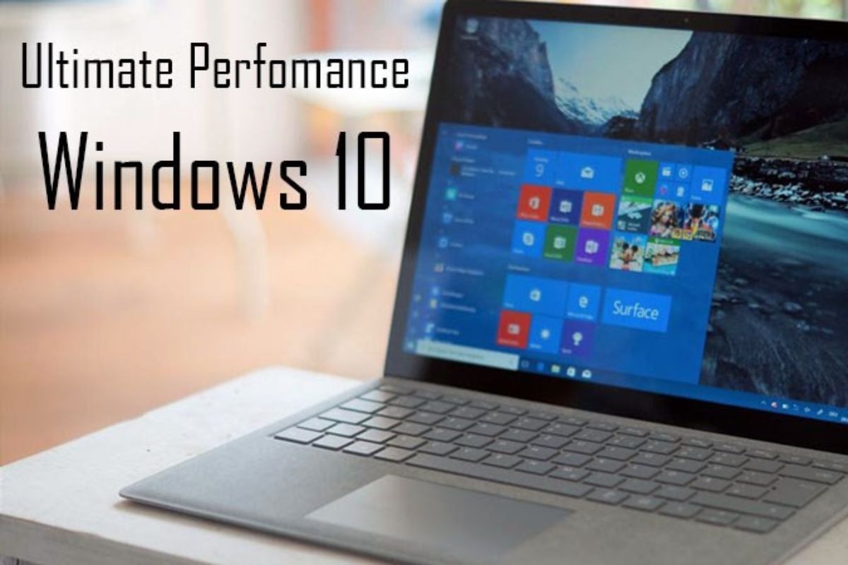 Xả pin laptop Windows 10