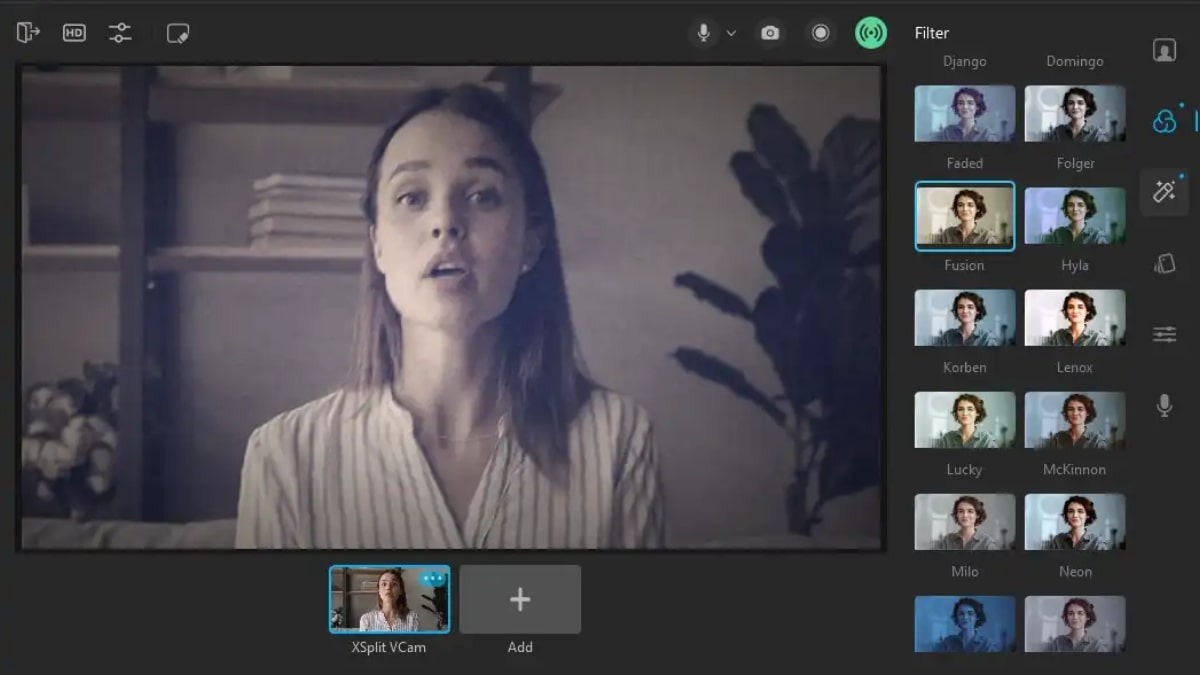 Filter camera laptop, hay hiệu ứng camera laptop