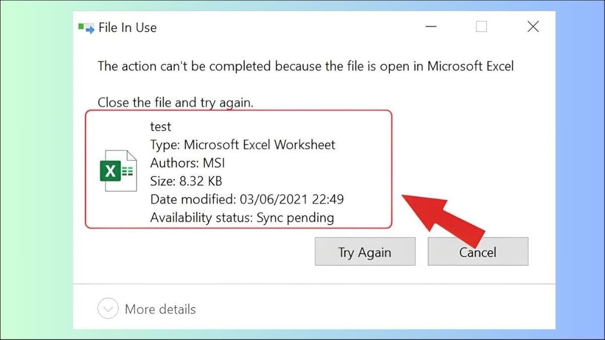 Thông báo lỗi File đang được sử dụng không xóa được file