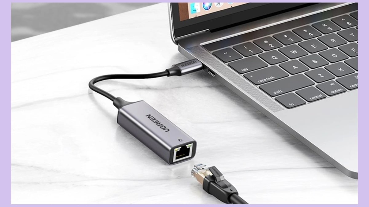 Cáp chuyển đổi USB-to-Ethernet chuẩn 2.0 là giải pháp đơn giản