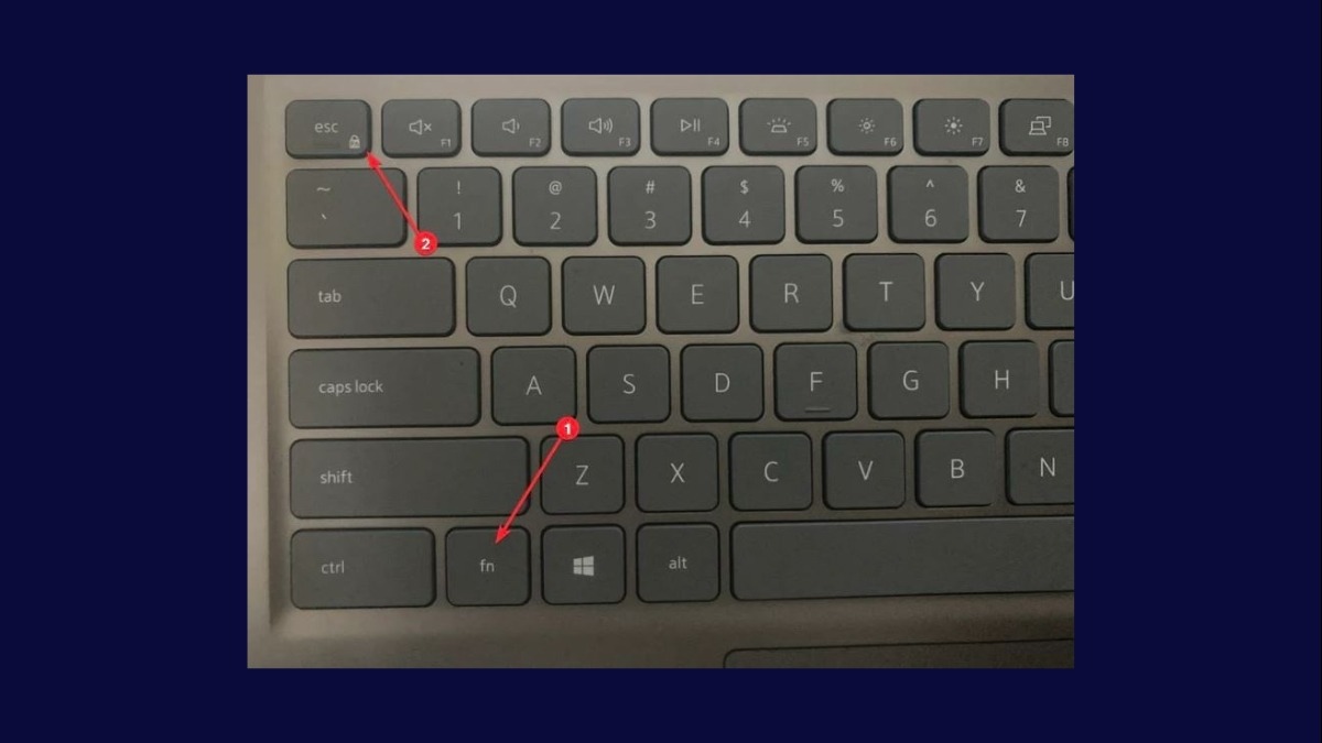 Bật/tắt Fn Lock - Khóa phím Fn