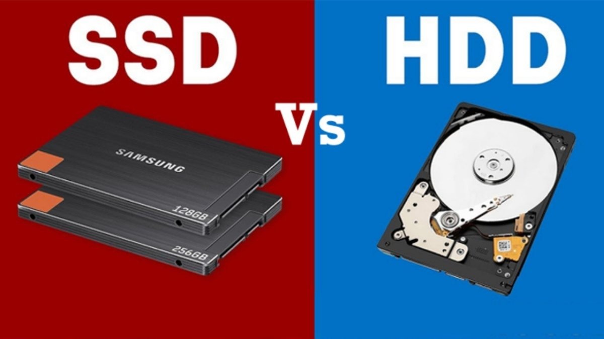 Ổ cứng SSD và HDD