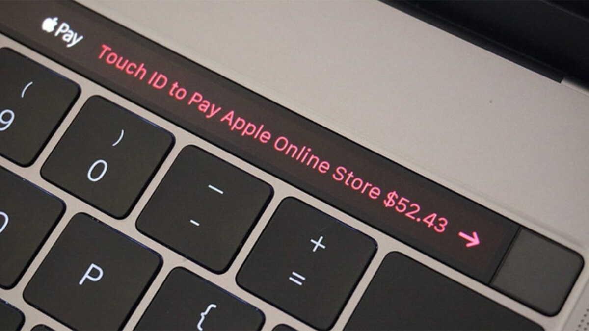 Touch Bar mang lại nhiều lợi ích cho người sử dụng