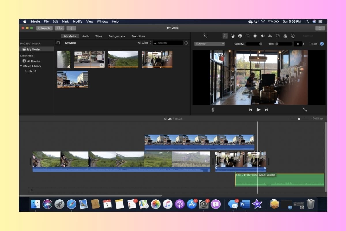 iMovie hoàn toàn miễn phí đối với người dùng macOS