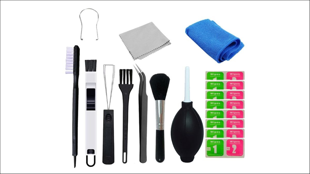 Một số dụng cụ vệ sinh bàn phím cơ bản