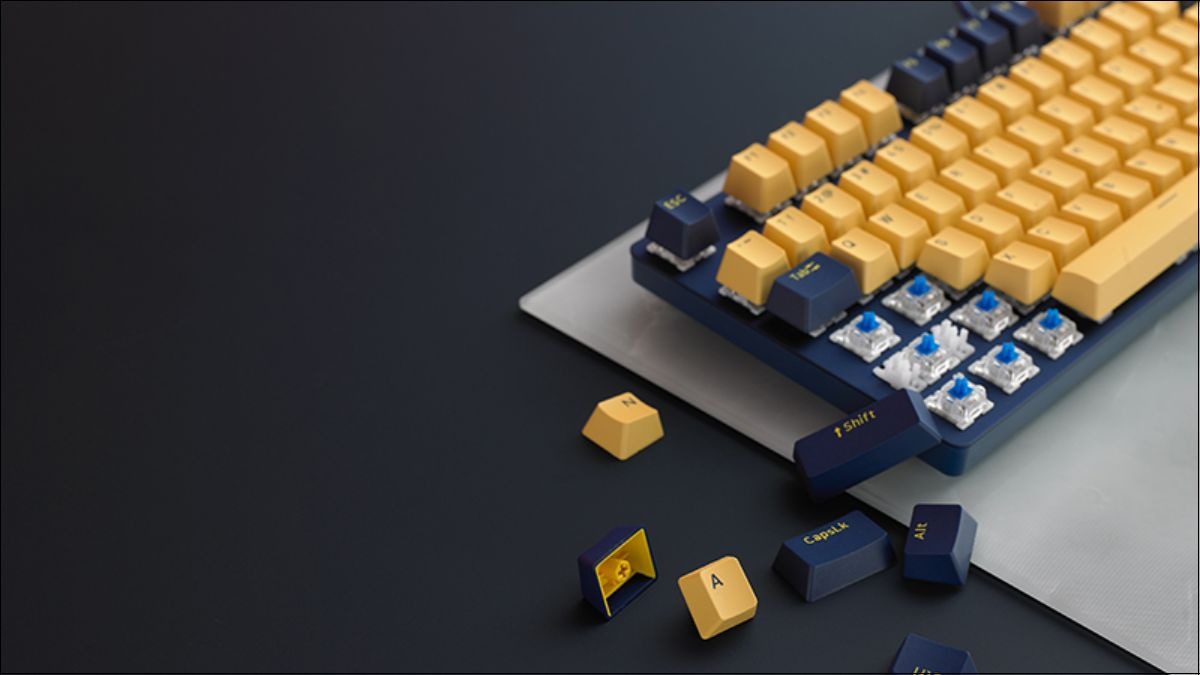 Lắp lại keycap vào đúng vị trí trên bàn phím