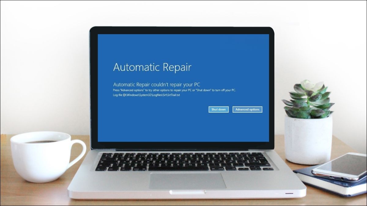 Dấu hiệu nhận biết laptop bị lỗi Automatic Repair