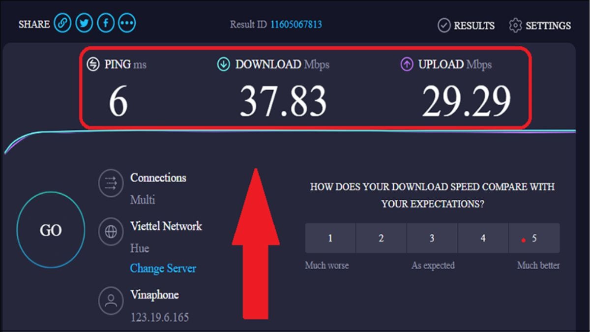 Kiểm tra cường độ tín hiệu Wifi, đặt laptop gần router hơn