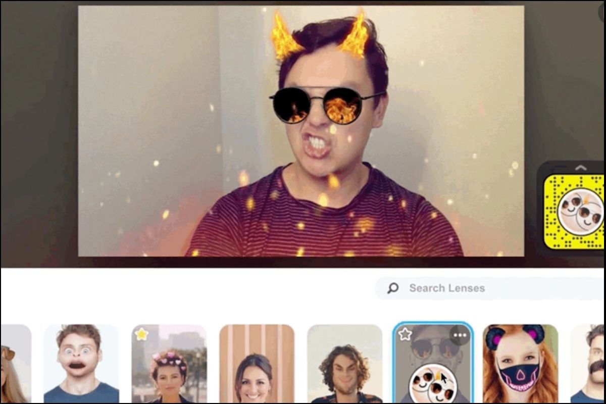 Snap Camera có thể được sử dụng làm nguồn video cho livestream trên các nền tảng