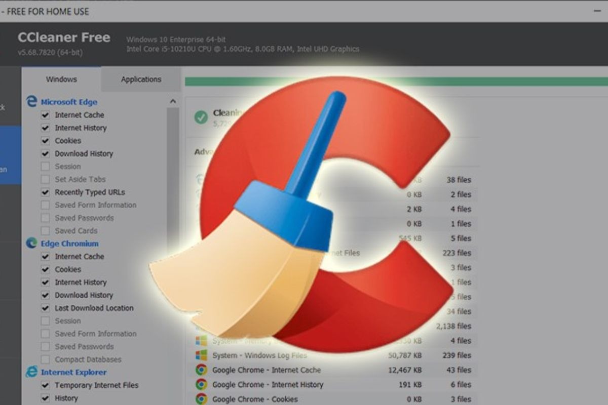 CCleaner là phần mềm miễn phí, giúp bạn dọn dẹp và tối ưu hóa hệ thống