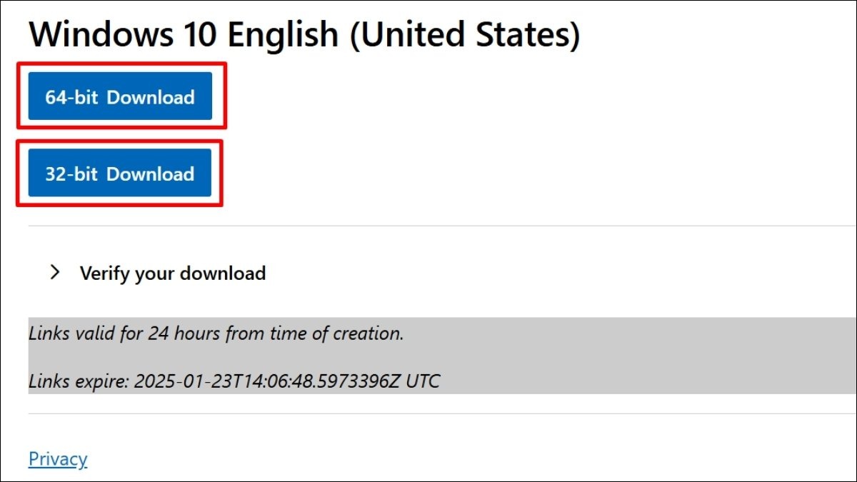  Lựa chọn bản Windows 10