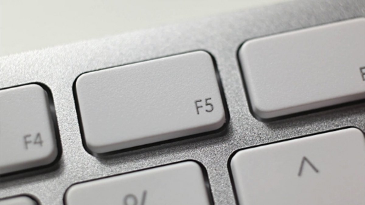 Nhấn F5