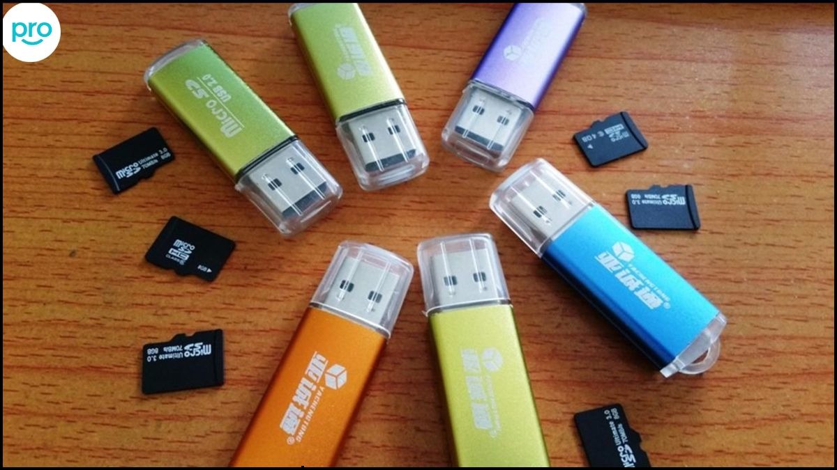 Sử dụng đầu đọc thẻ nhớ khi laptop không có khe cắm thẻ nhớ hoặc bạn cần kết nối nhiều loại thẻ nhớ khác nhau