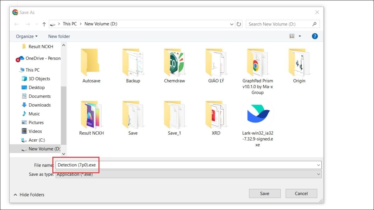 Sau khi nhấn nút Can You Run It?, trang web có thể sẽ yêu cầu bạn cài đặt một phần mềm kiểm tra (Detection.exe).