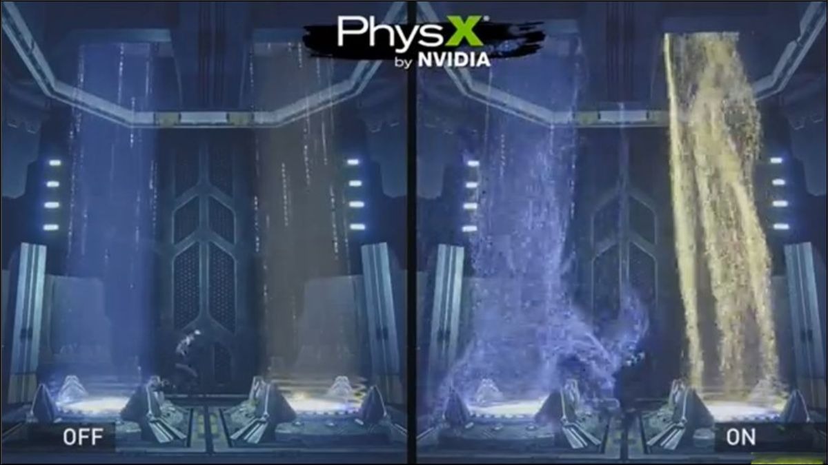 NVIDIA PhysX là một engine vật lý mạnh mẽ, giúp hiển thị các hiệu ứng vật lý chân thực trong game