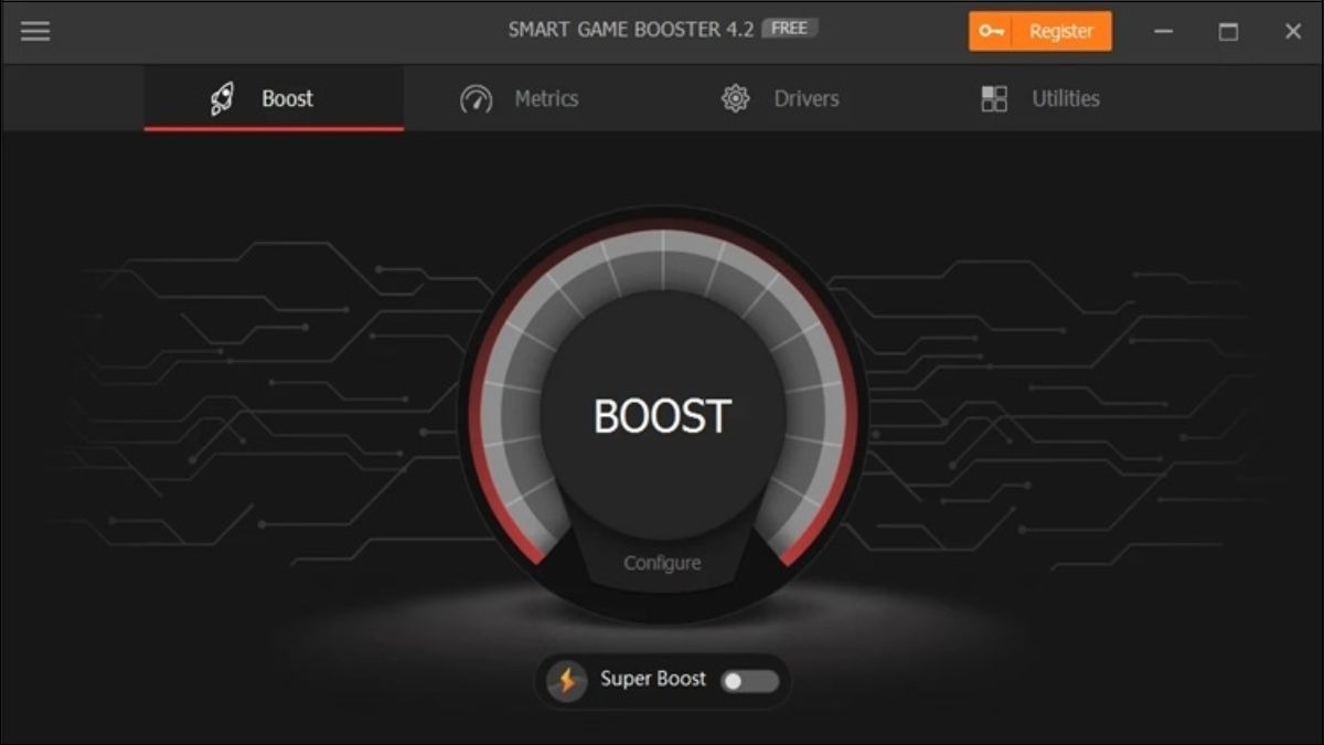 Smart Game Booster tối ưu hóa máy tính của bạn bằng cách tắt các ứng dụng và dịch vụ chạy ngầm, giải phóng tài nguyên hệ thống