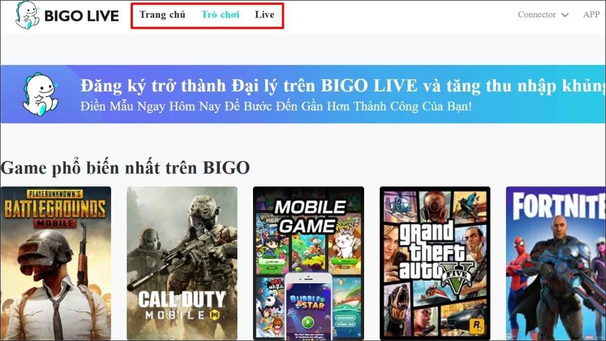 Bigo Live cung cấp nhiều nội dung livestream đa dạng