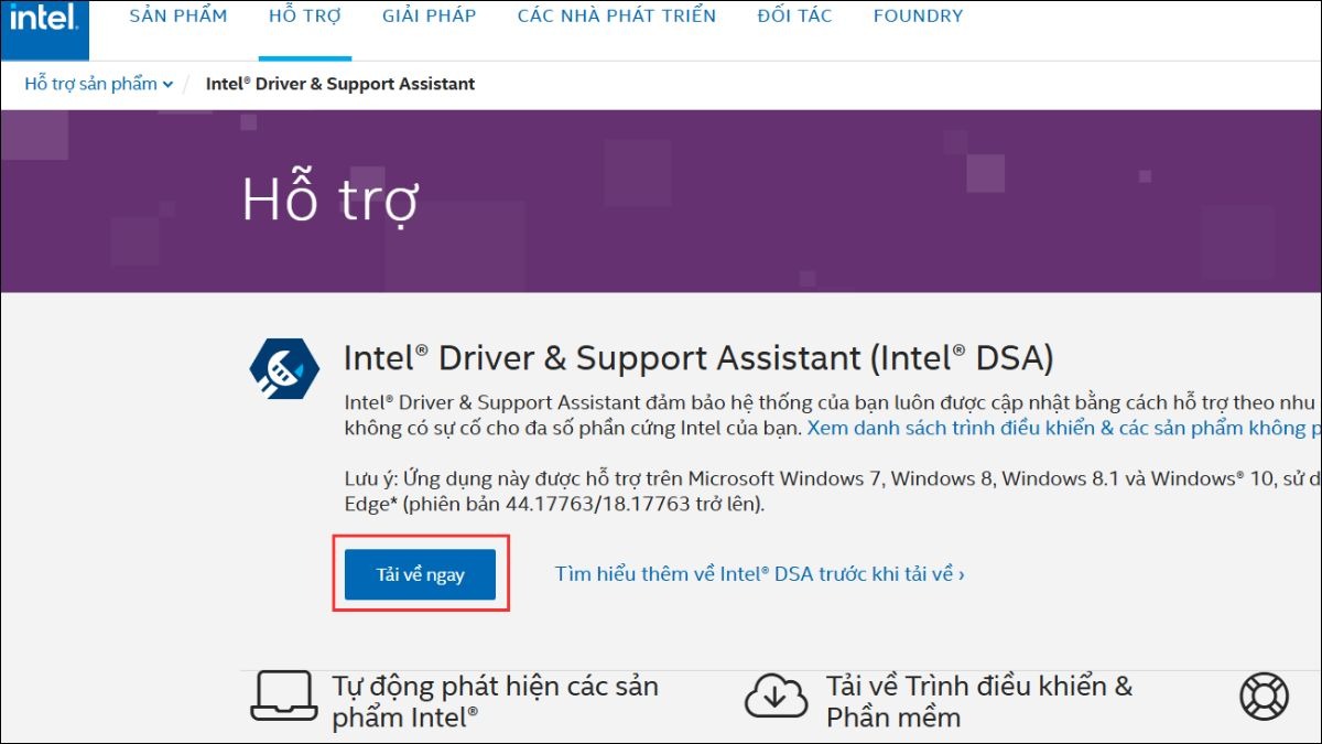 Khởi động lại laptop. Sau đó, bạn truy cập trang web của nhà sản xuất card màn hình (ví dụ: NVIDIA, AMD, Intel) và tải về phiên bản driver mới nhất, phù hợp với hệ điều hành của bạn.