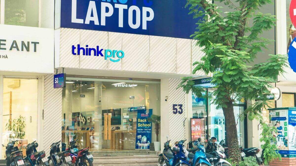 ThinkPro là hệ thống bán lẻ máy tính và phụ kiện uy tín hàng đầu tại Việt Nam.