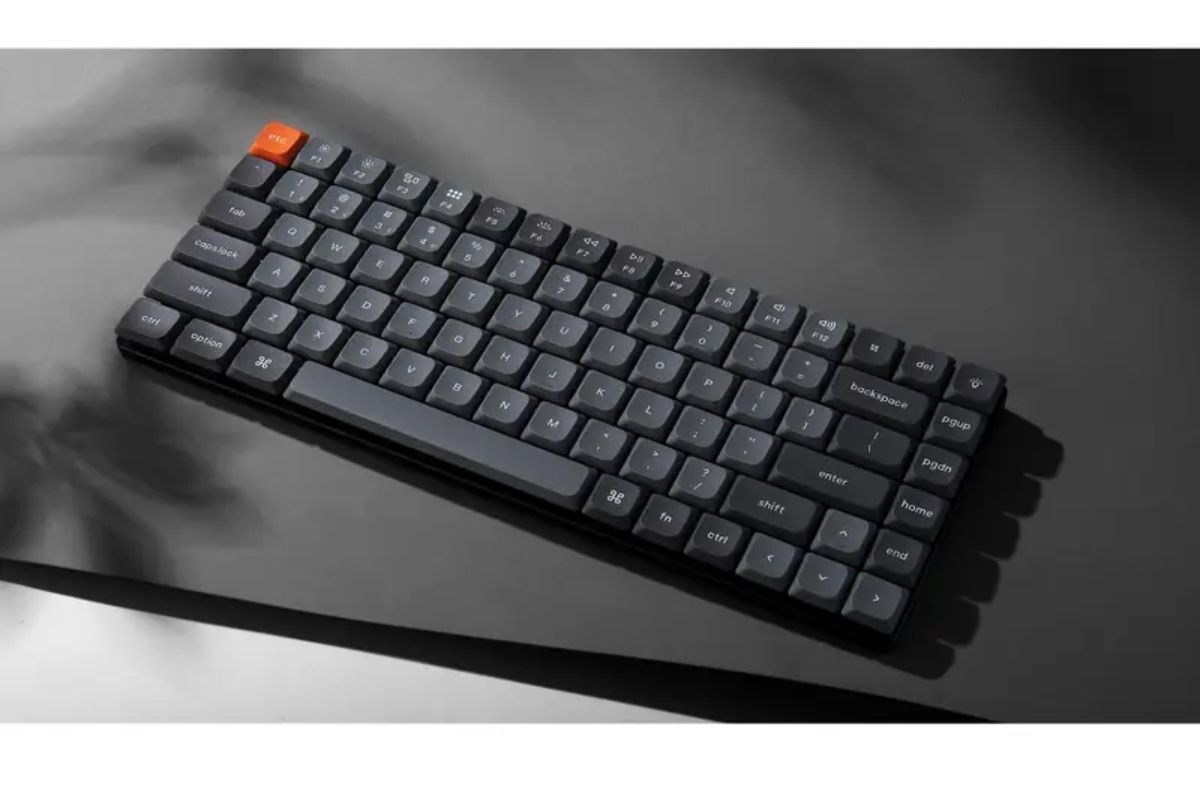 Keycaps của Keychron K3 Max QMK/VIA có độ bền cao, chống bóng tốt
