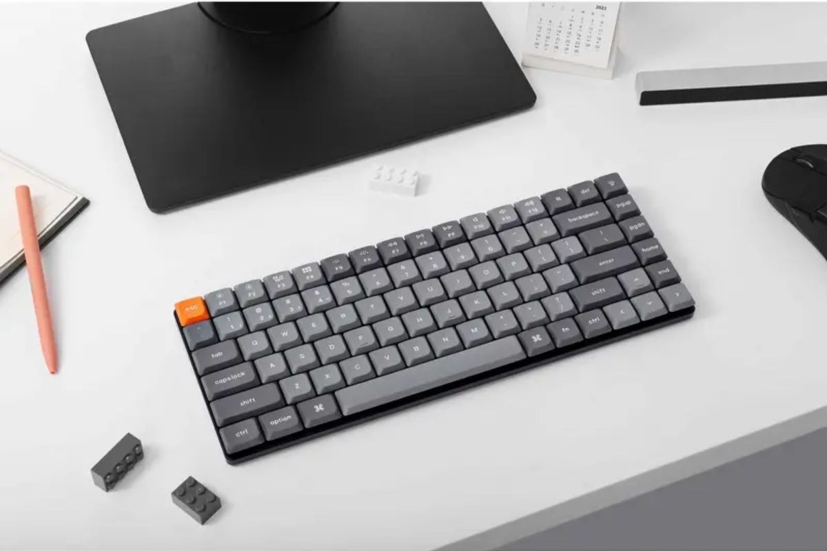 Bàn phím cơ Keychron K3 Max QMK/VIA Ultra-slim có thiết kế nhỏ gọn, hiện đại, chắc chắn