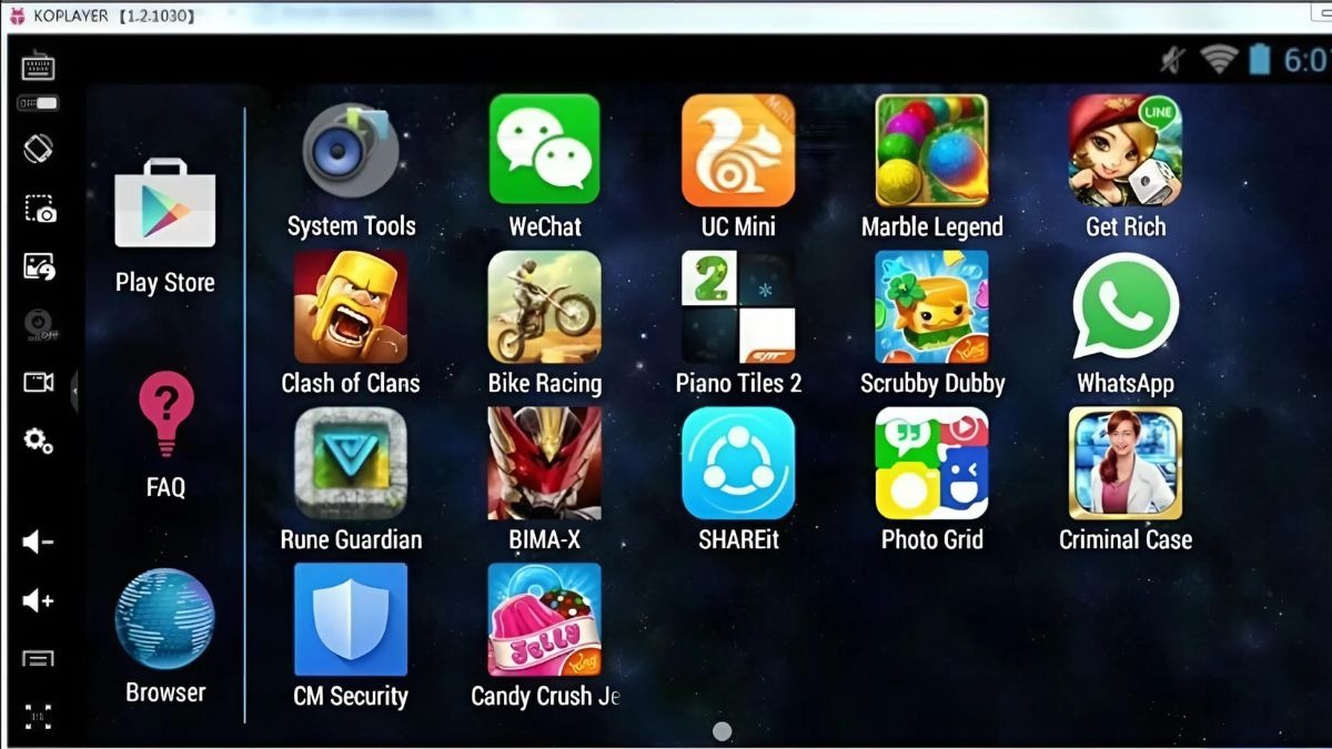 KOplayer là giả lập Android sử dụng công nghệ Kernel mới, hứa hẹn hiệu suất và ổn định cao