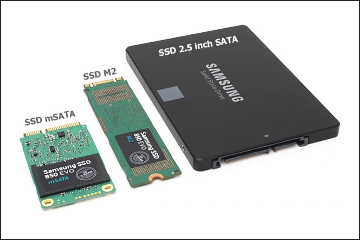 SSD mSATA và mPCle là các loại SSD có kích thước nhỏ gọn, thường được sử dụng trên các laptop siêu di động