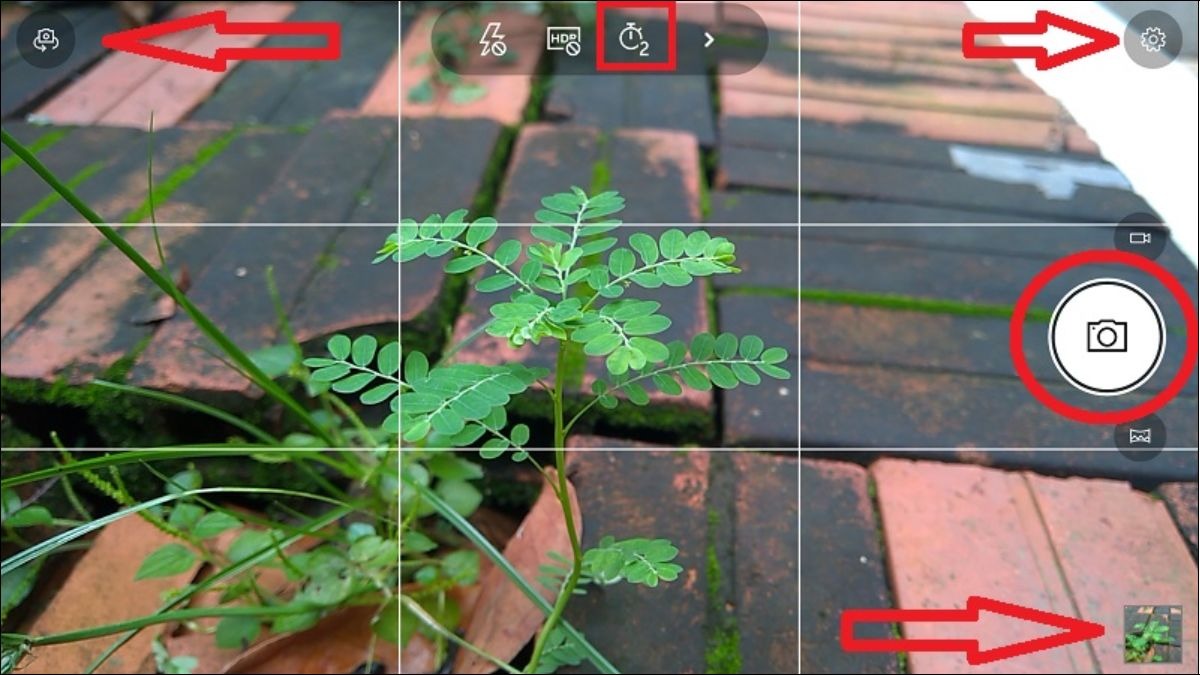 Giao diện ứng dụng camera trên laptop windows