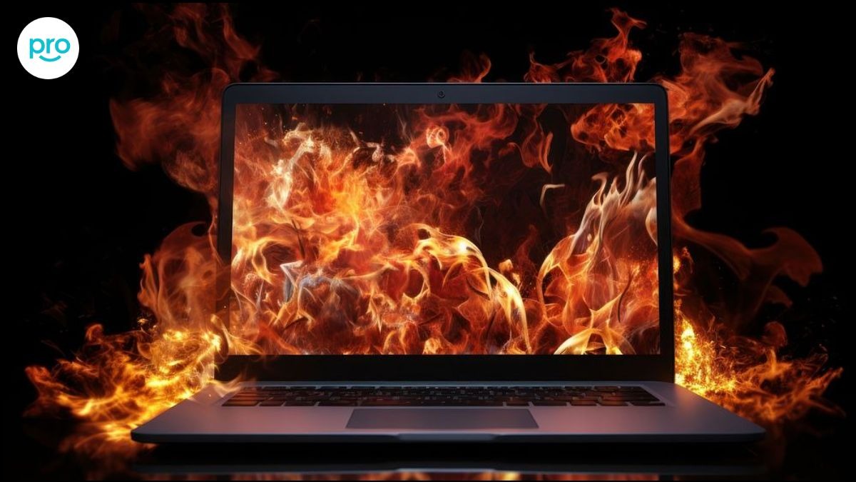 Nếu laptop của bạn thường xuyên bị quá nhiệt, các linh kiện bên trong có thể bị hỏng và khiến máy không lên nguồn