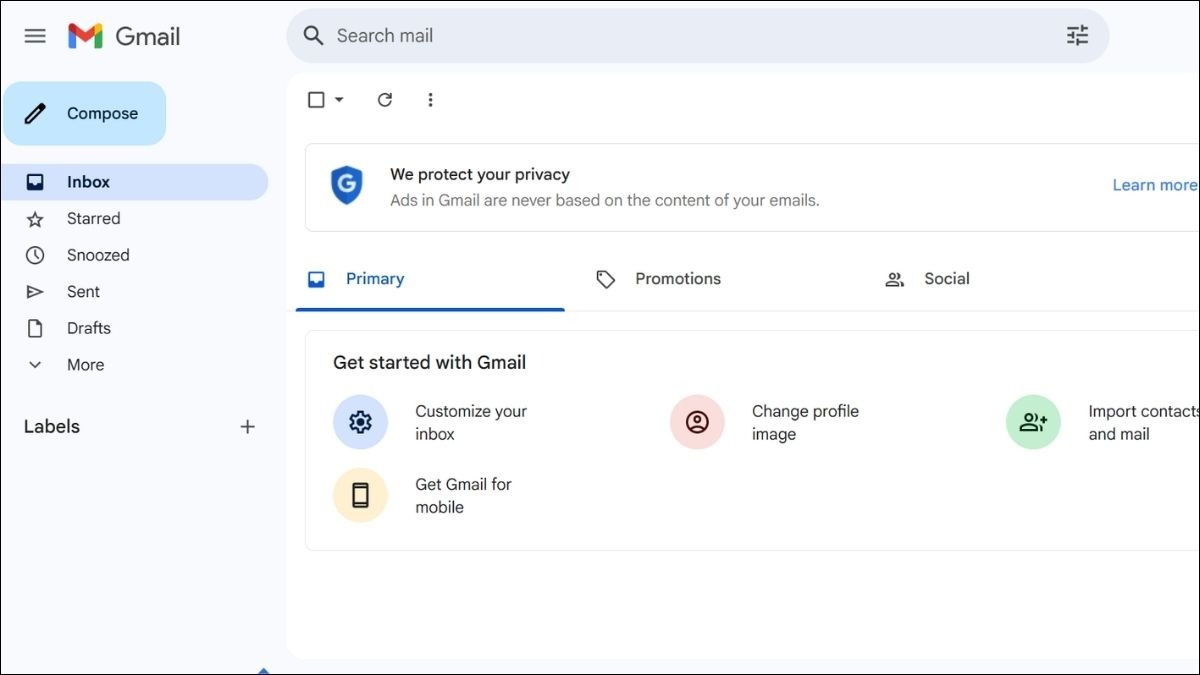 Hoàn tất và bắt đầu sử dụng Gmail