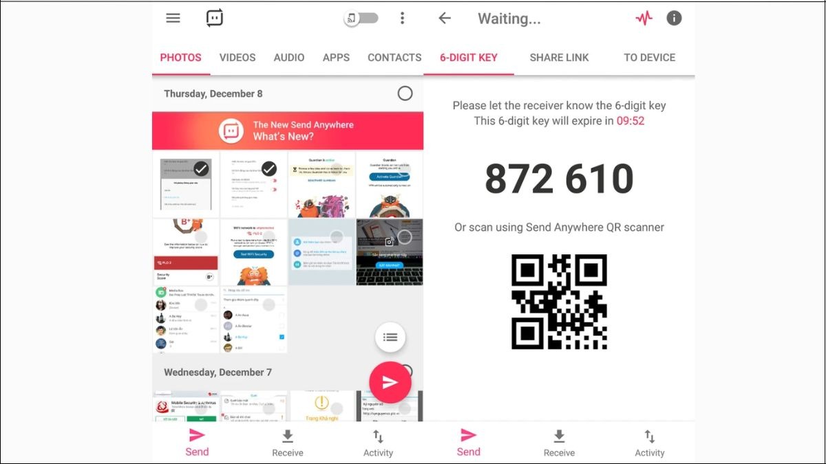 Cài đặt phần mềm tải và cài đặt phần mềm Send Anywhere