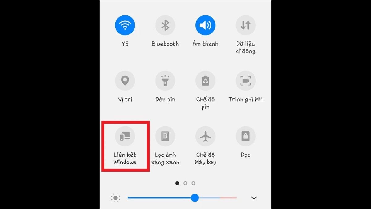 Chọn Liên kết với Windows