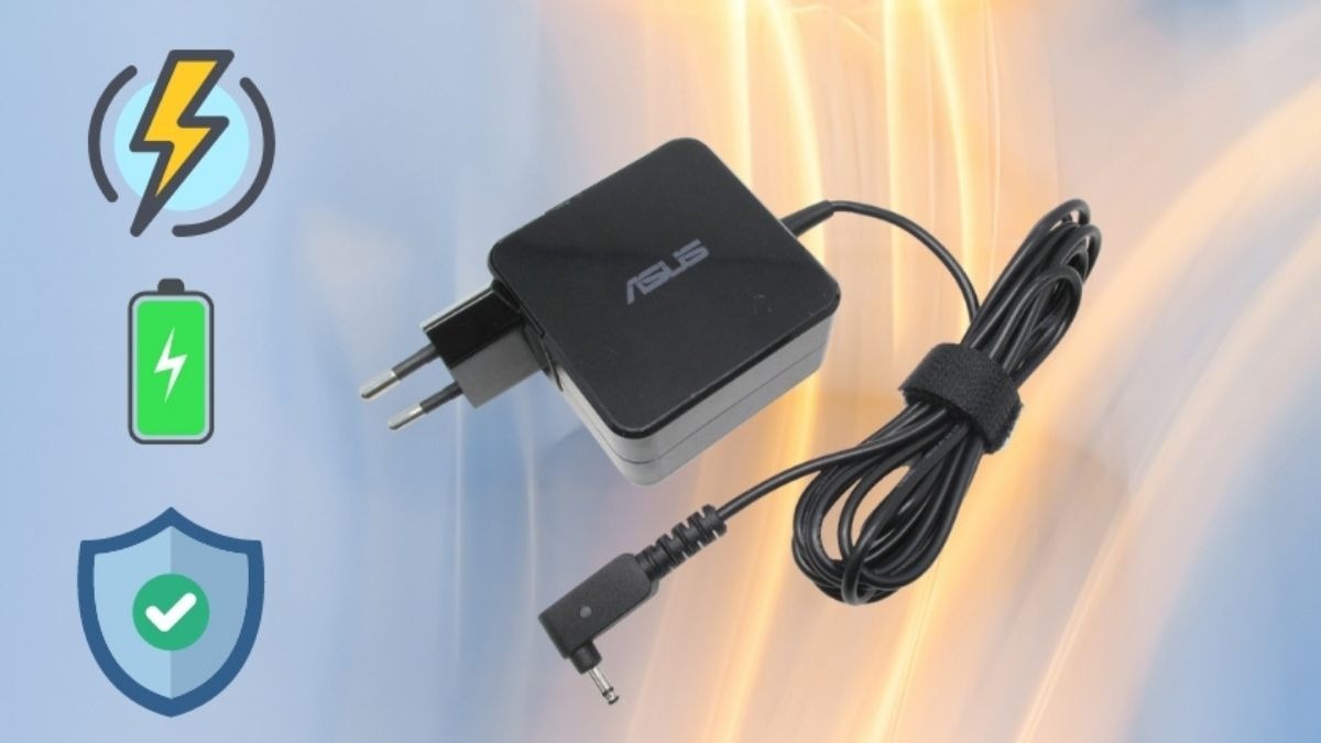 Sử dụng bộ sạc chính hãng của Asus