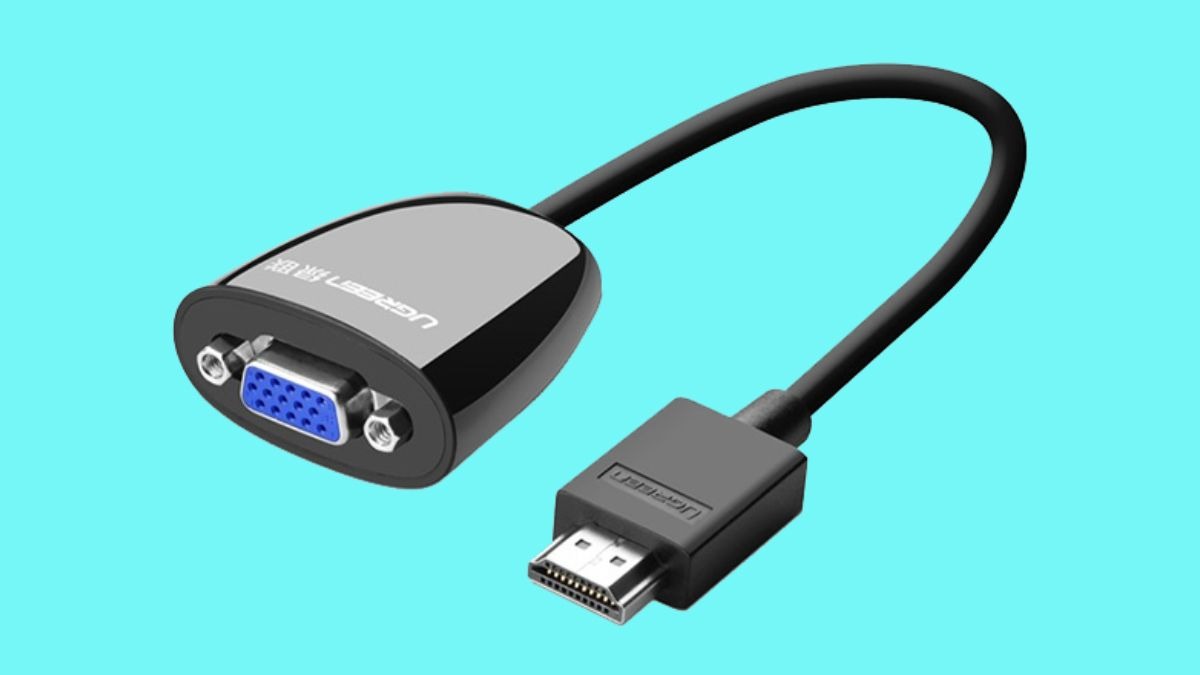 Chuẩn bị bộ chuyển đổi HDMI - VGA