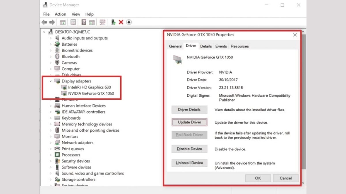 Kiểm tra Drive đang dùng