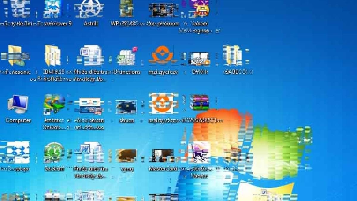 Chữ bị mờ, nhòe, răng cưa