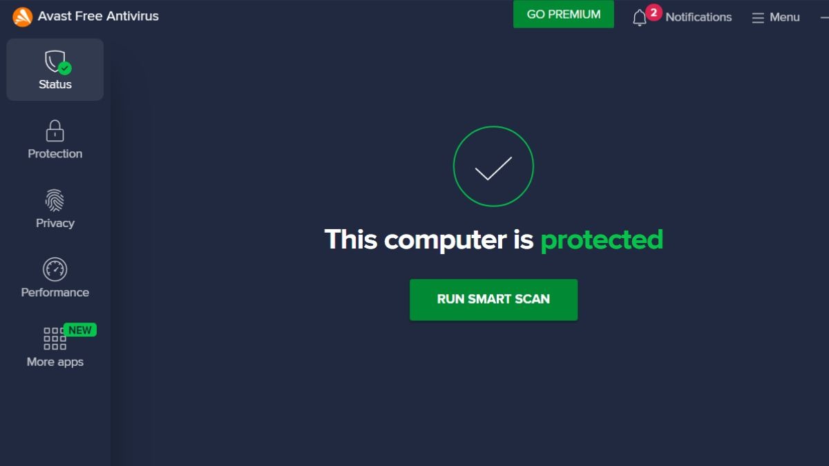 Quét virus trên laptop vì virus có thể ảnh hưởng đến kết nối mạng.