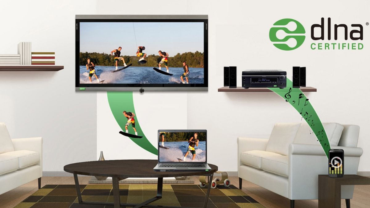 DLNA cho phép chia sẻ nội dung đa phương tiện.
